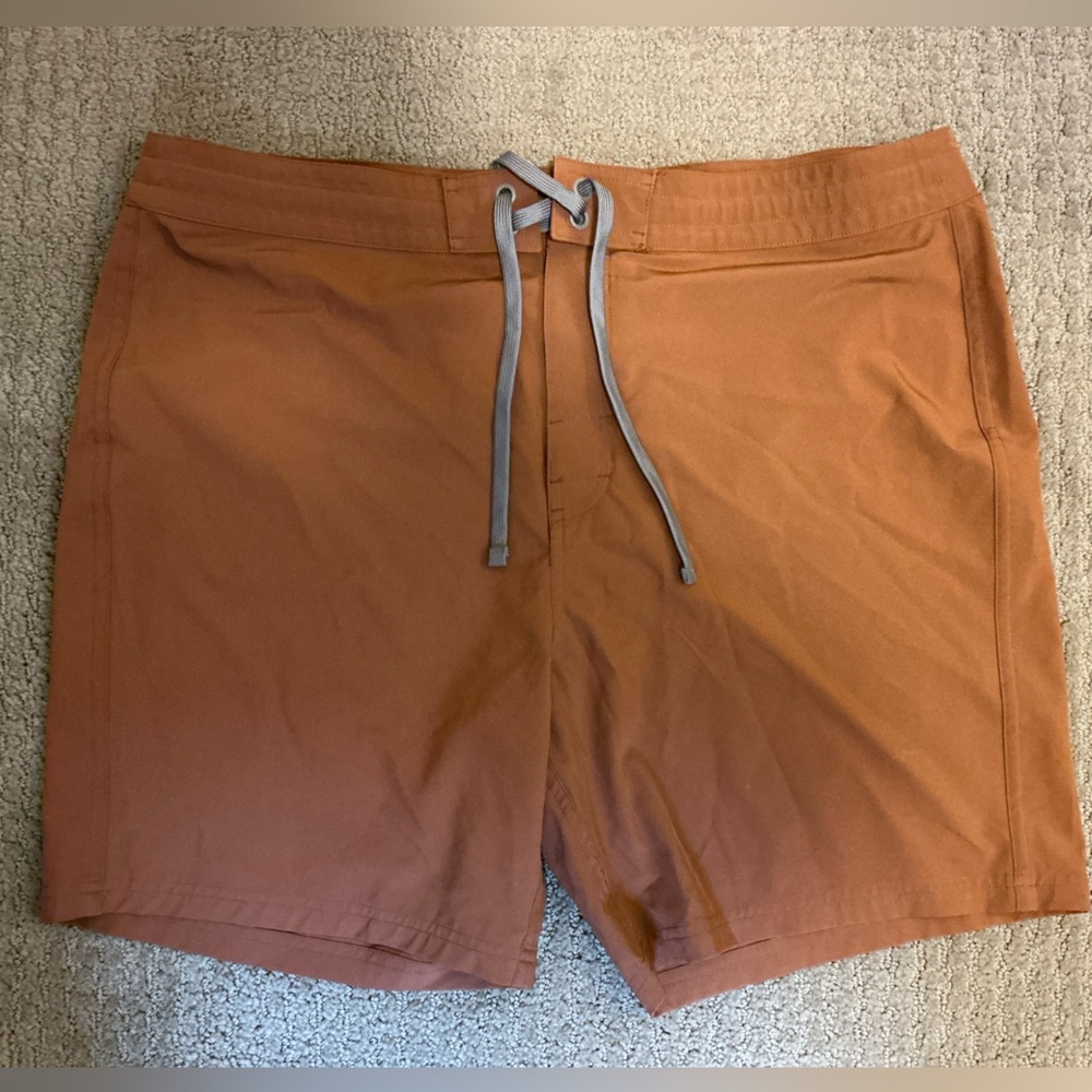 Prana Men's Tan Athletic Shorts